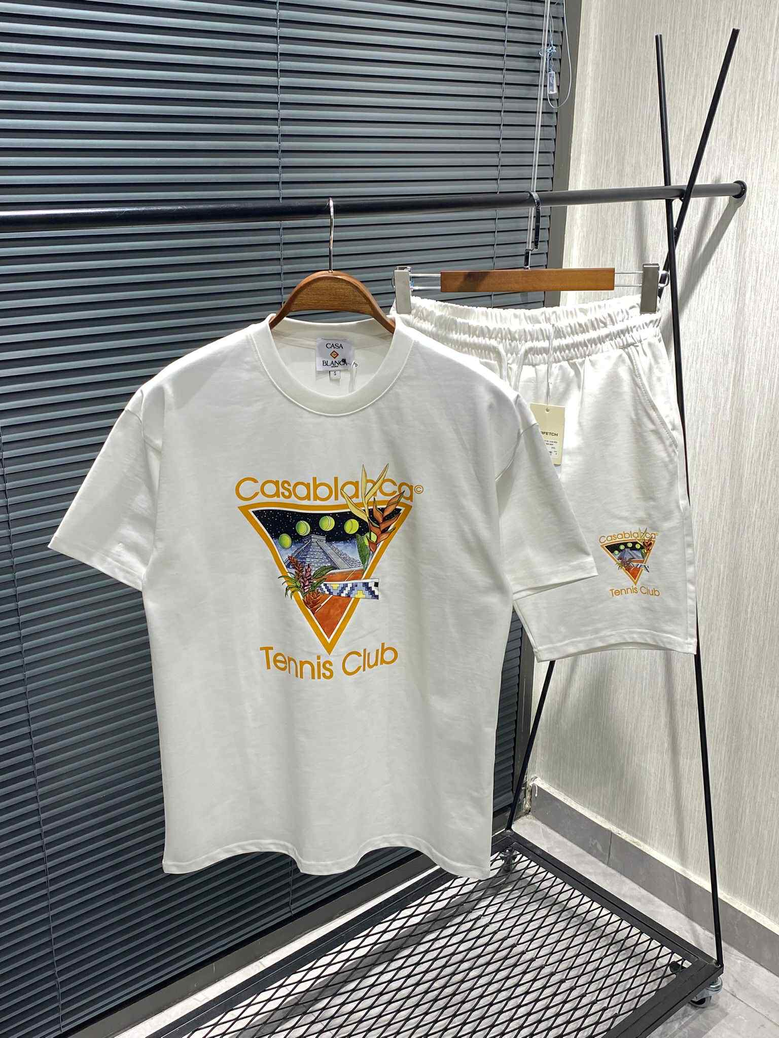 Casa Blanca Tennis Club T-Shirt & Shorts Set